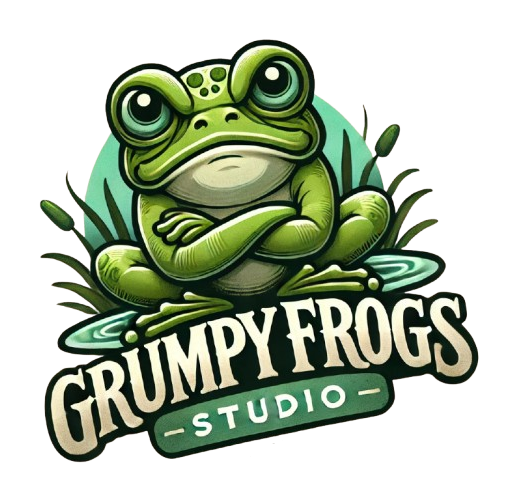 Grumpy Frogs Studio Logo
